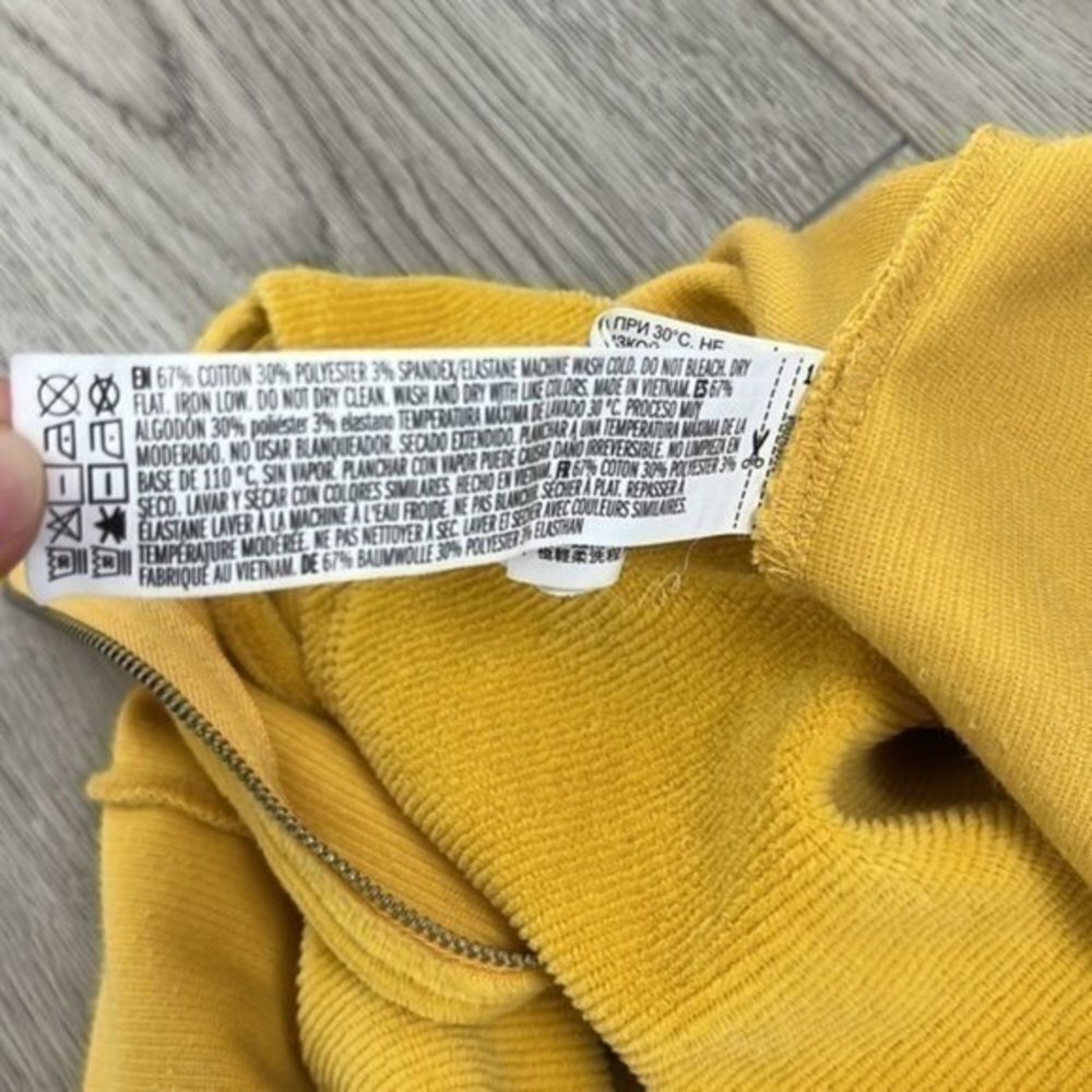Forever 21 Yellow Tank Mini Bodycon Dress Size Medium - Picture 8 of 8